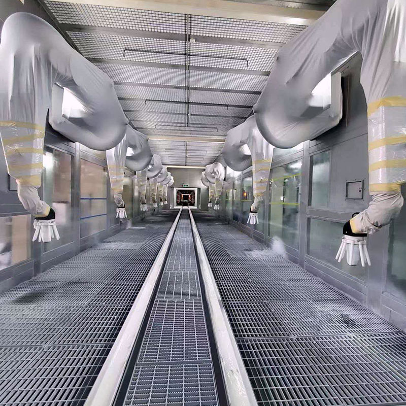 Bilik Semprot Robot Otomatis