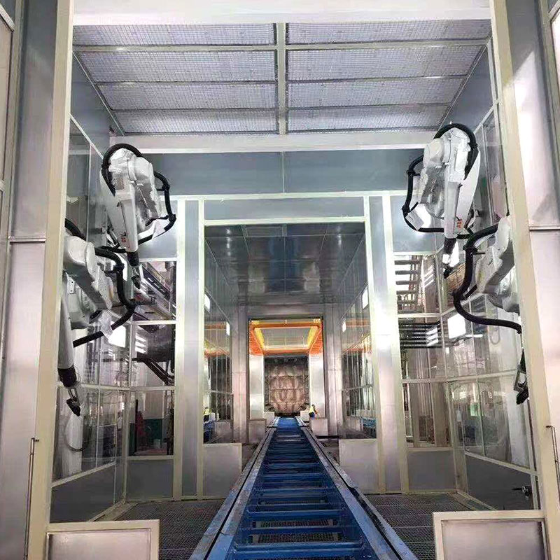 Bilik Semprot Robot Otomatis