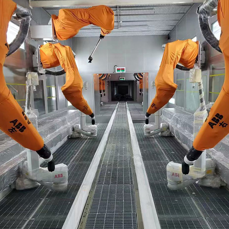 Bilik Semprot Robot Otomatis