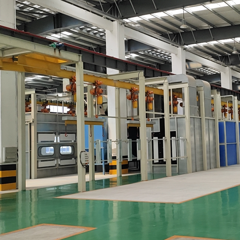 Sistem Konveyor Hoist Berpenggerak Mandiri