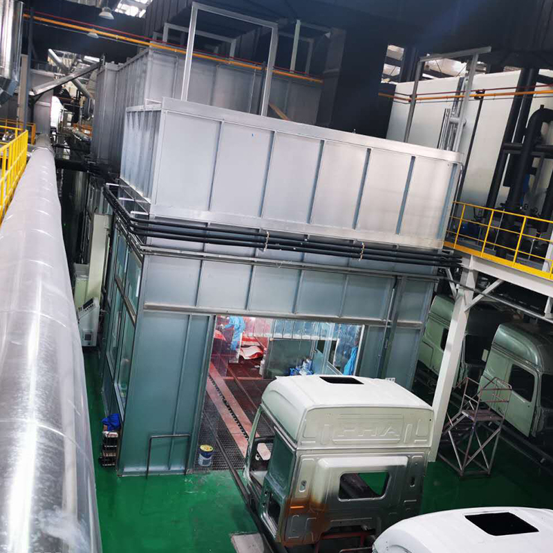 Jalur Elektroforesis Untuk Kabin Truk