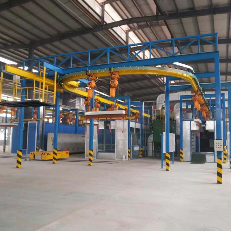 Sistem Konveyor Hoist Berpenggerak Mandiri